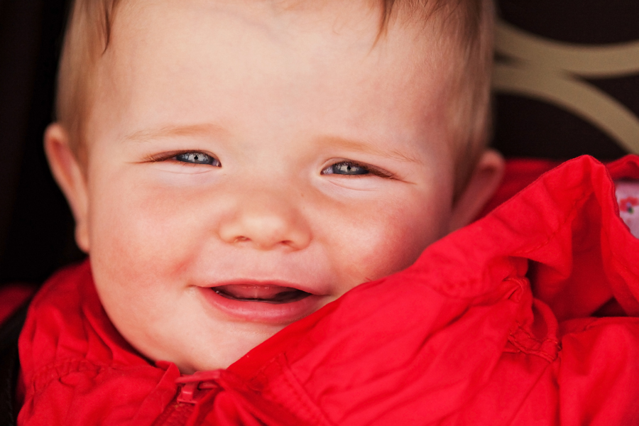 Emily enjoying her day