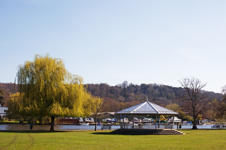 Bandstand by the river