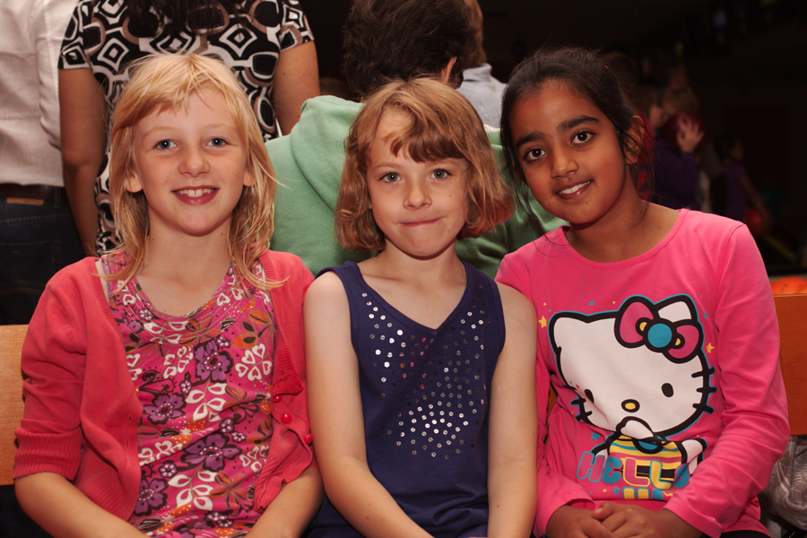 Rebekah with her two best friends - Maisy and Tanisha