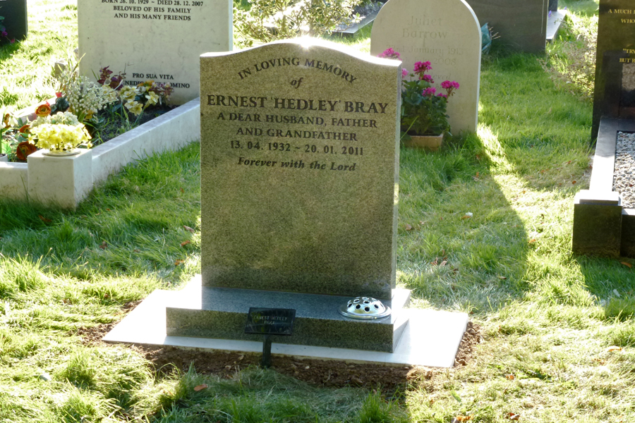 Dad's gravestone