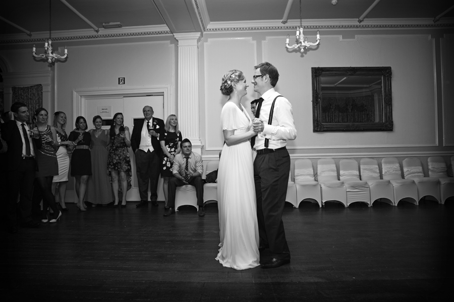 Taking to the dance-floor