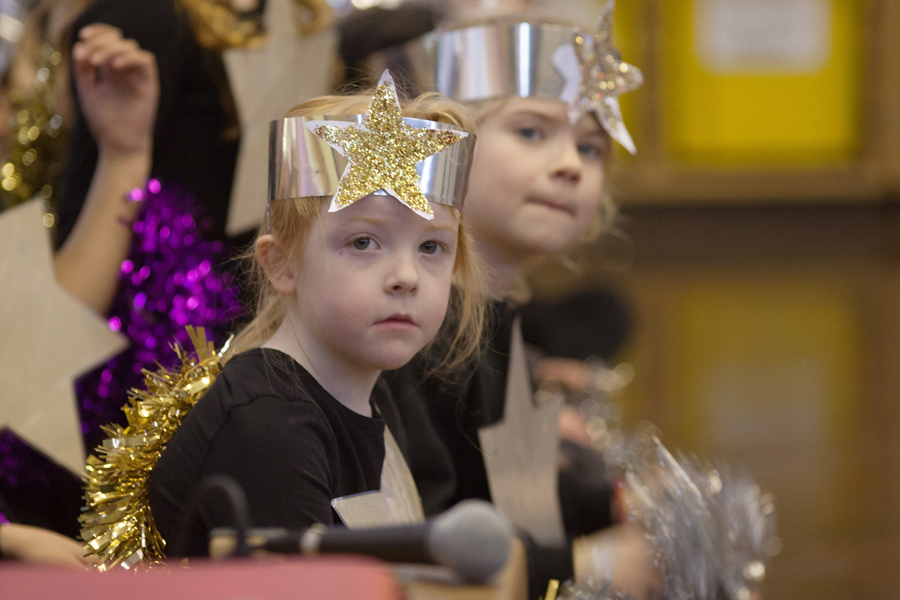 Looking slightly pensive