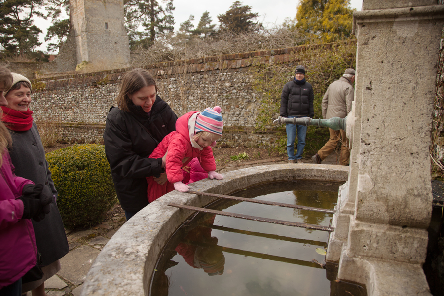 Emily trying for a closer look