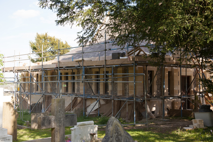 More progress on the new vestry