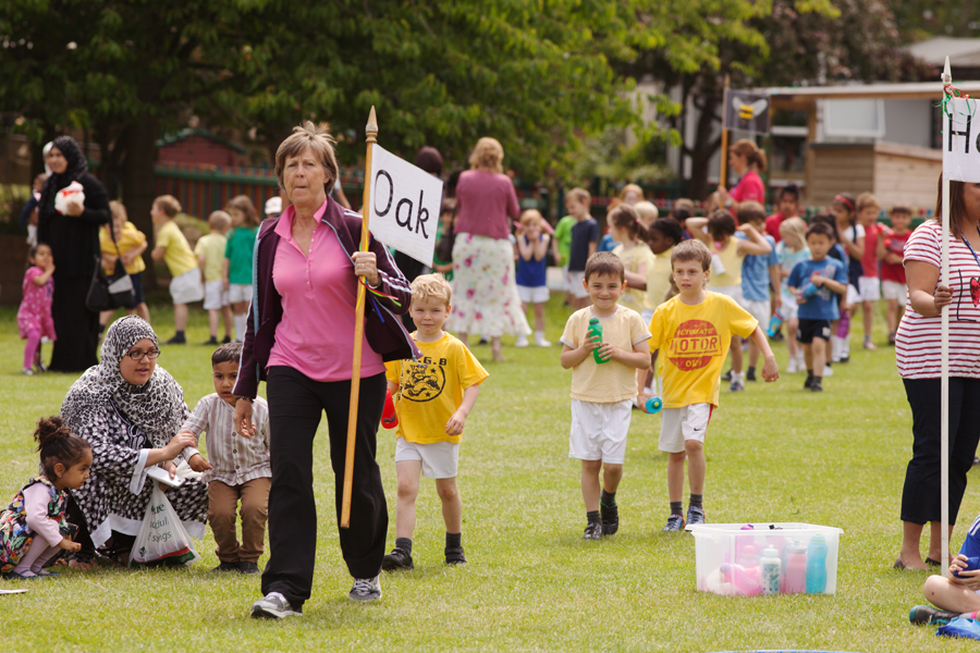 Holly's Oak class arrive