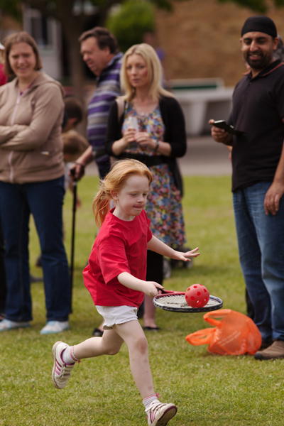 Event One: Balancing a ball on a tennis racquet