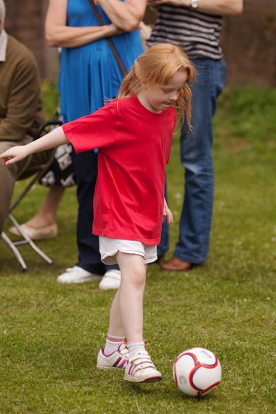 Event Five: Dribbling a football