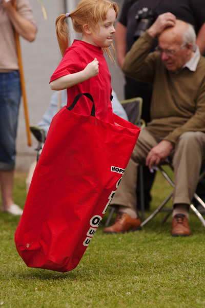 Event Six: Sack race