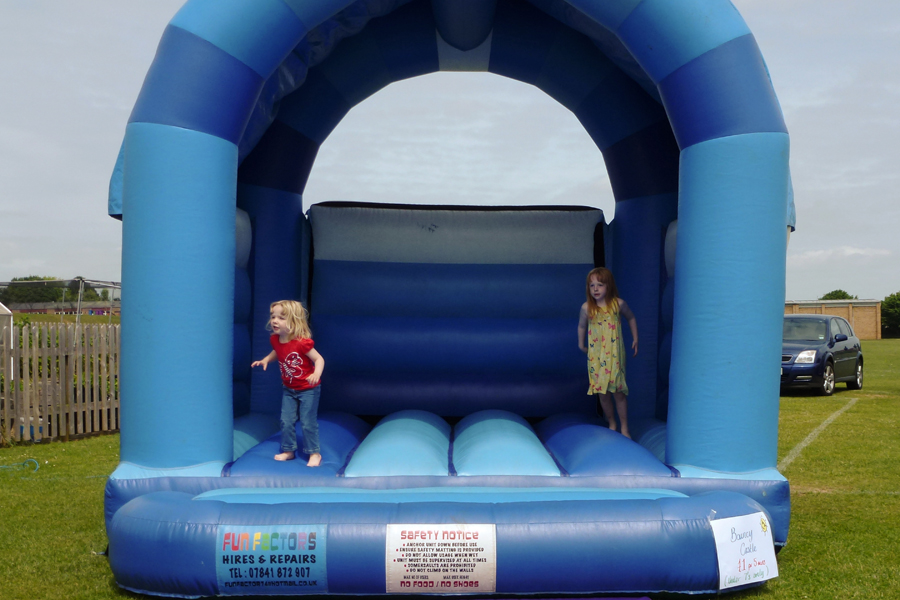 The bouncy castle