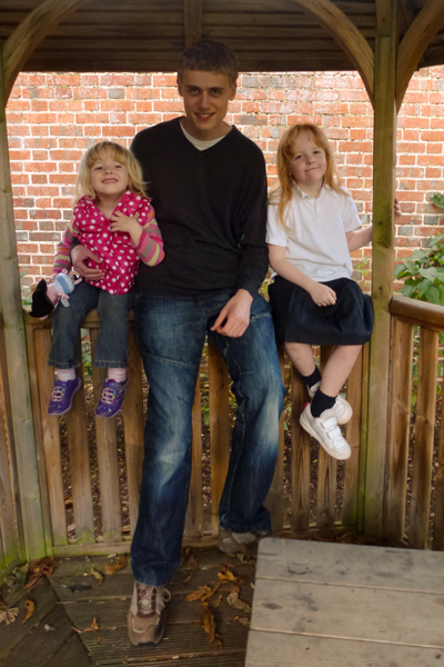 Emily, Hugh and Holly