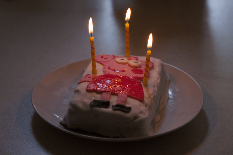 Peppa Pig cake