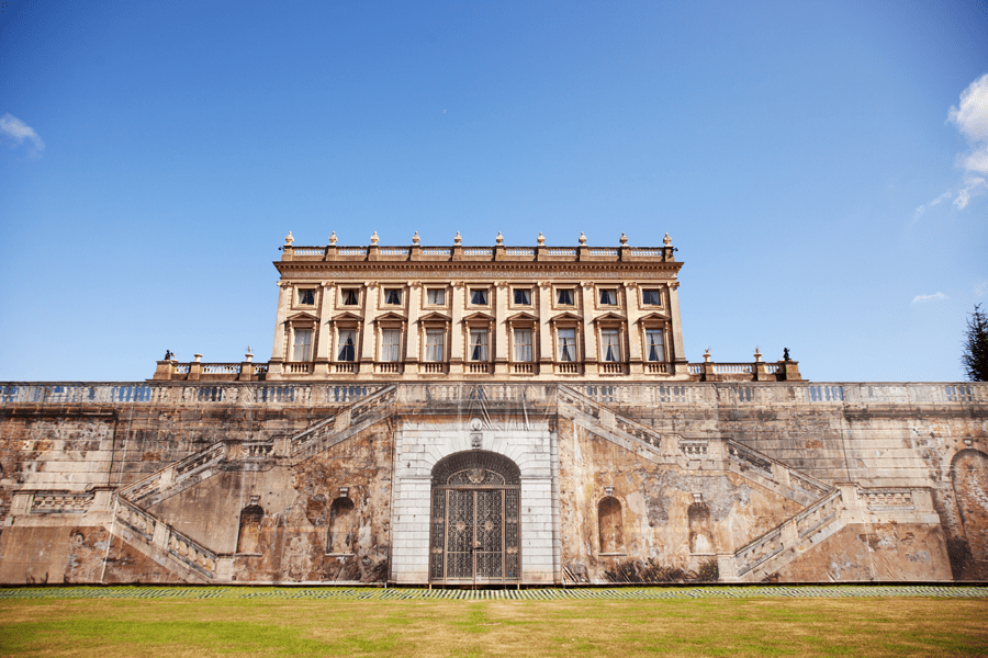 View of the back of Cliveden