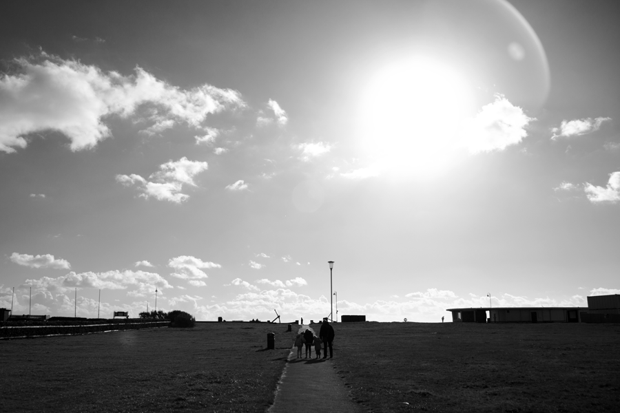 Heading towards the sea