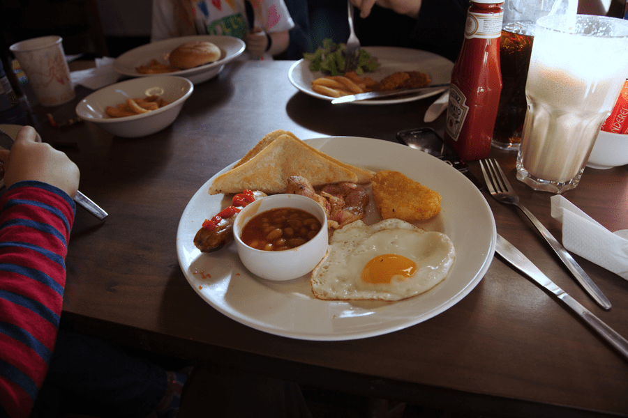 Lunch at Little Chef