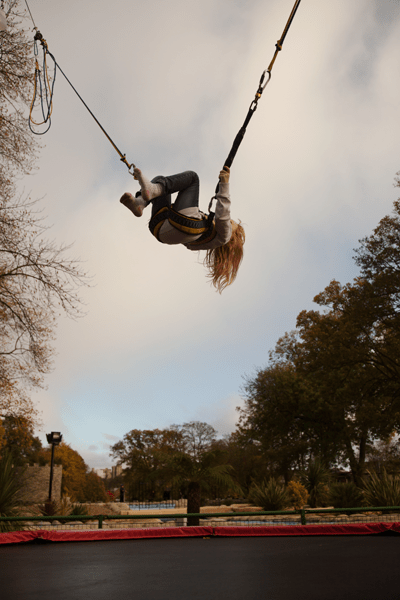 Turning a somersault