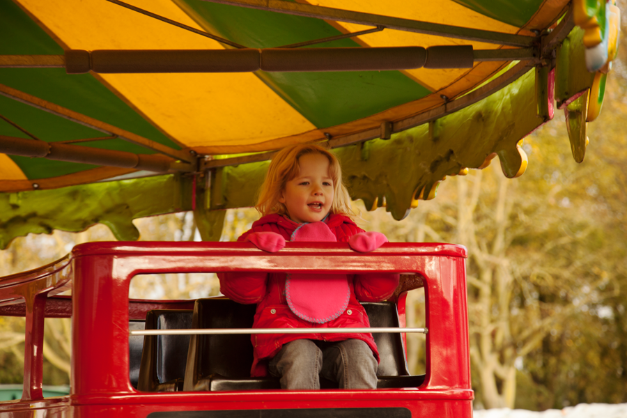 Chilly ride on the top deck