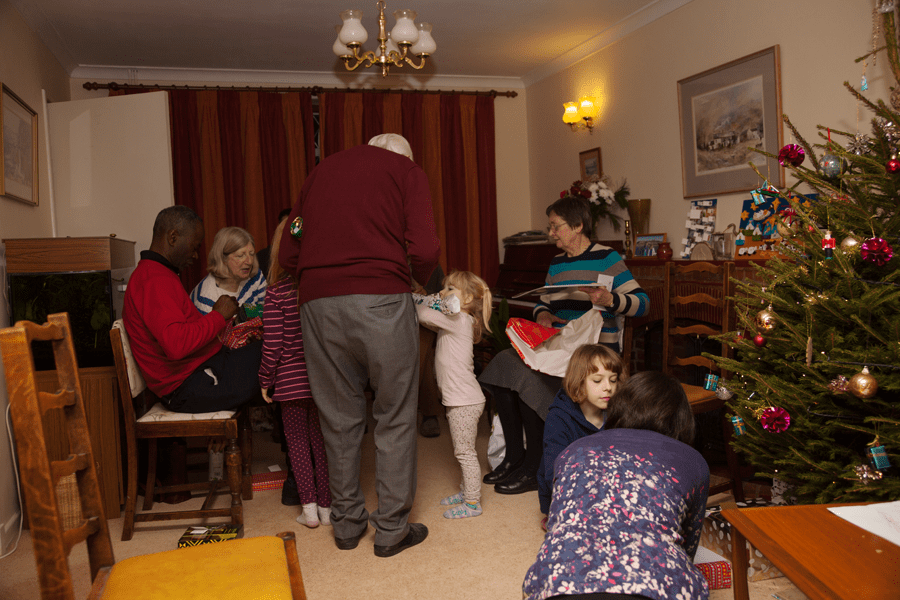 Helping out Uncle Den